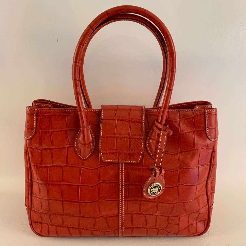 Dooney & Bourke Vintage Red Leather Handbag